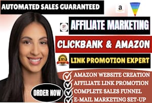 Affiliate Marketing — ClickBank & Amazon service gig graphic